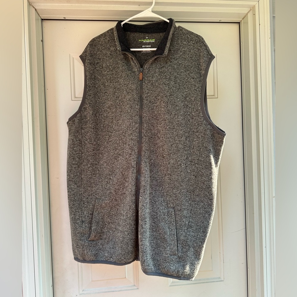 Men’s Haggar In Motion Zip-Up Vest